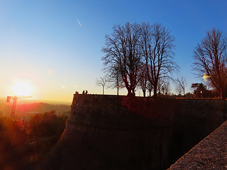 CITTA’ ALTA di Bergamo ad anello dall’Accademia Carrara il 27 dicembre 2025-FOTOGALLERY
